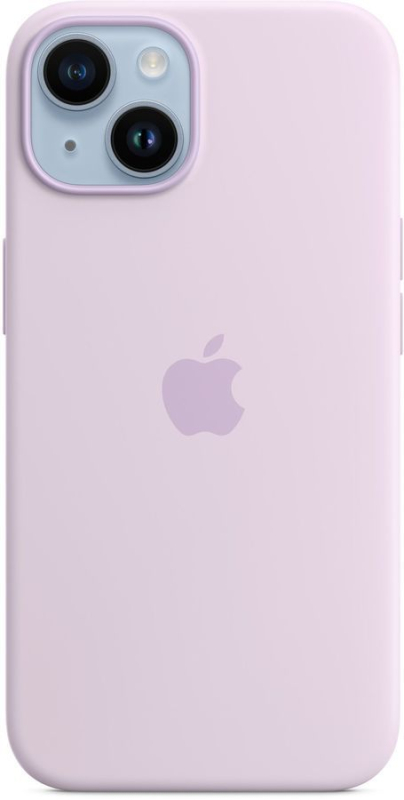 Купить Чехол Apple iPhone 14 Plus Silicone Case with MagSafe, lilac (MPT83FE/A)